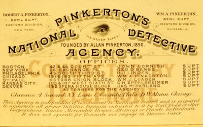 Wild Bunch Circulars Issued by the Pinkerton’s National Detective Agency, 1900-1907